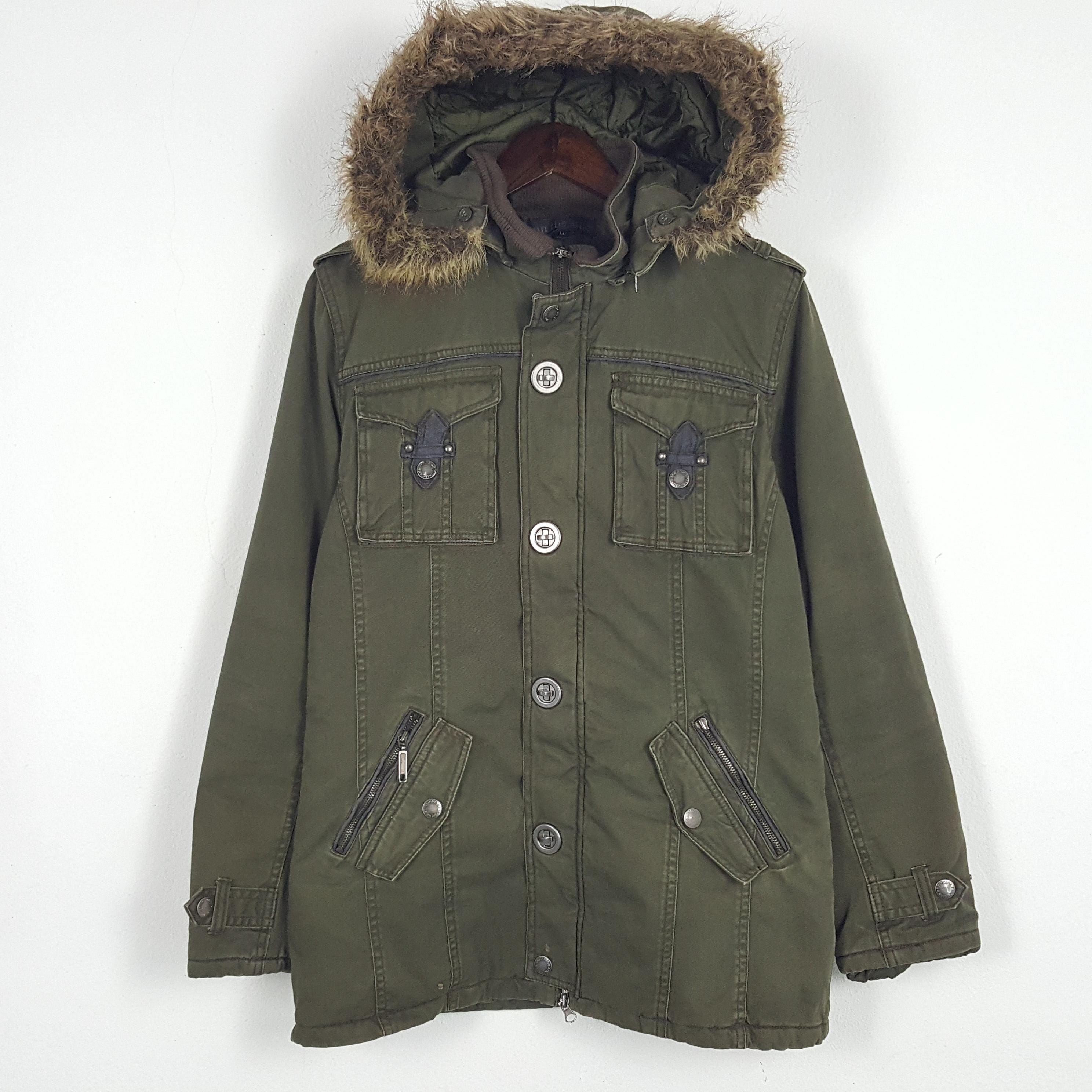 Vintage in the Attic Japan Zipper Parkas Winter Jacket