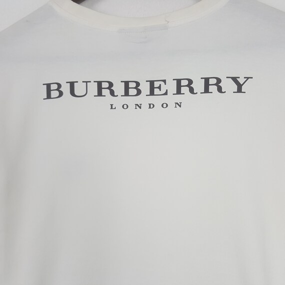 Vintage Burberry London Custom Art Spell Out Tshirt - Etsy