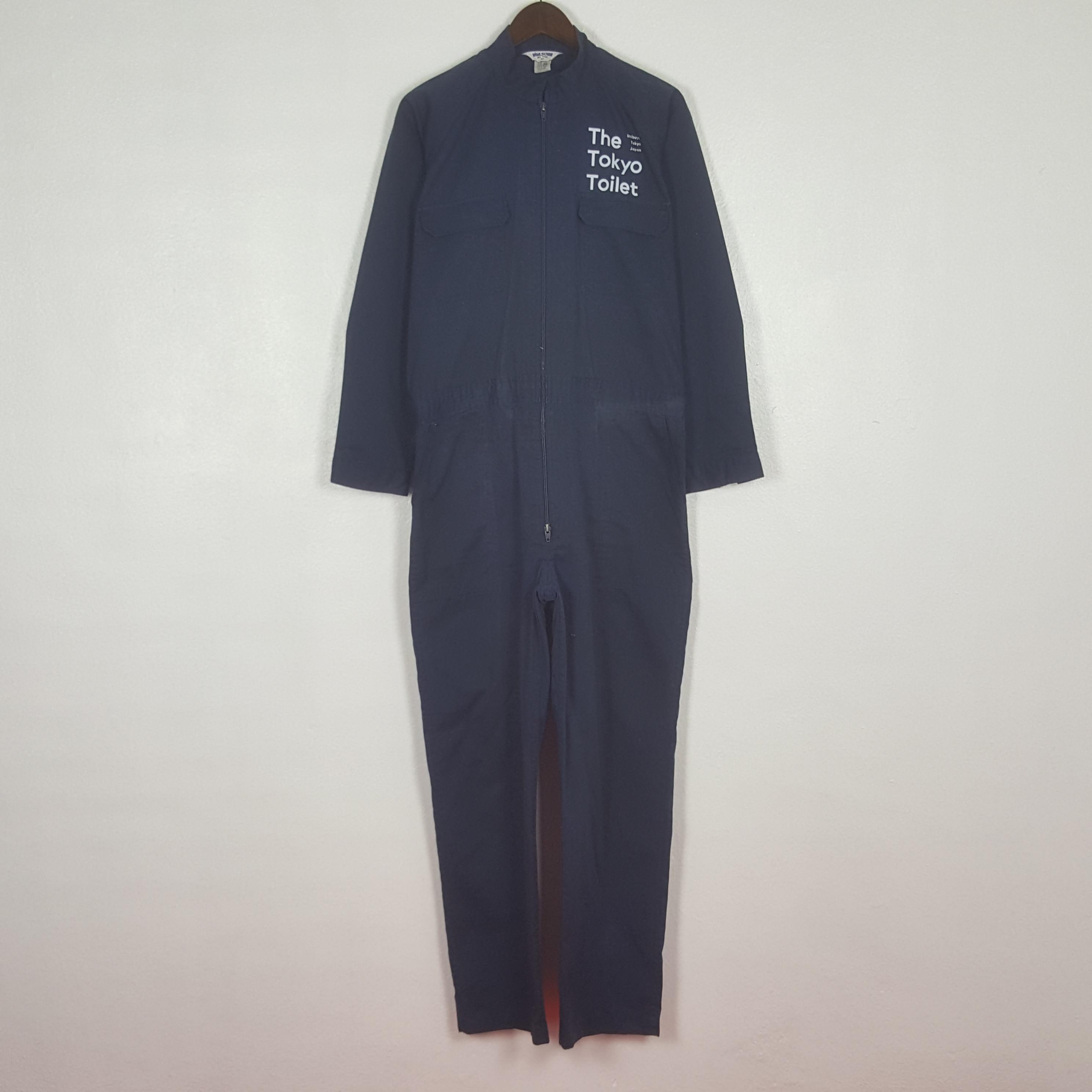 Vintage the Tokyo Toilet Custom Japanese Worker Uniform Coverall