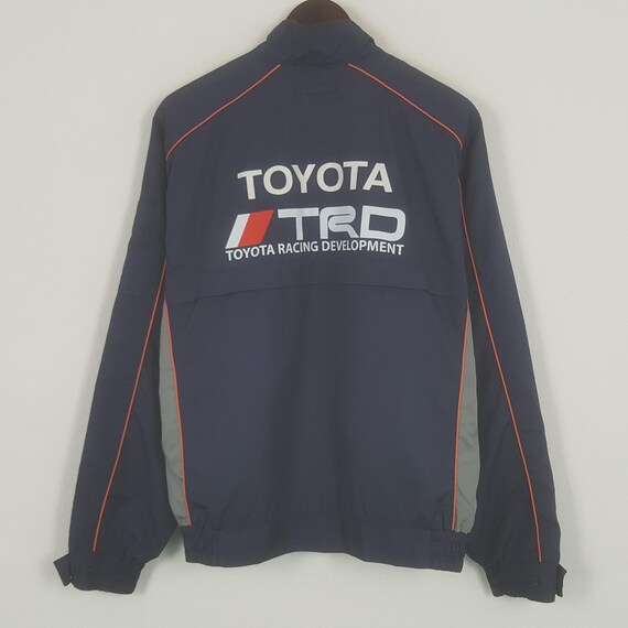 Vintage Toyota Racing Development Custom Art TRD Windbreaker Racing Jacket Etsy