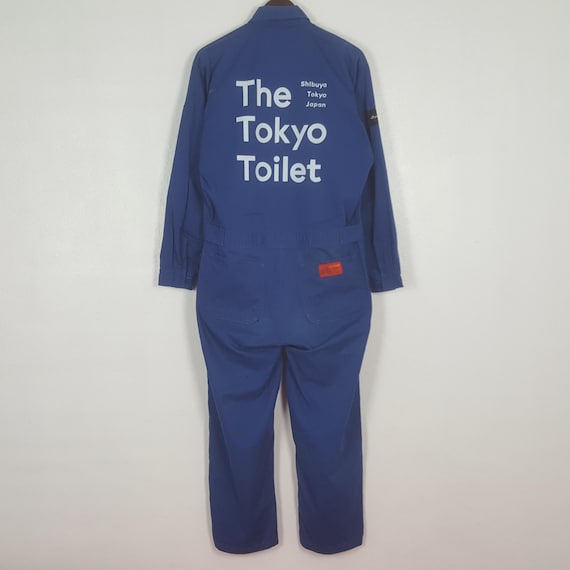 Vintage the Tokyo Toilet Custom Worker Japan Coverall Jumpsuit