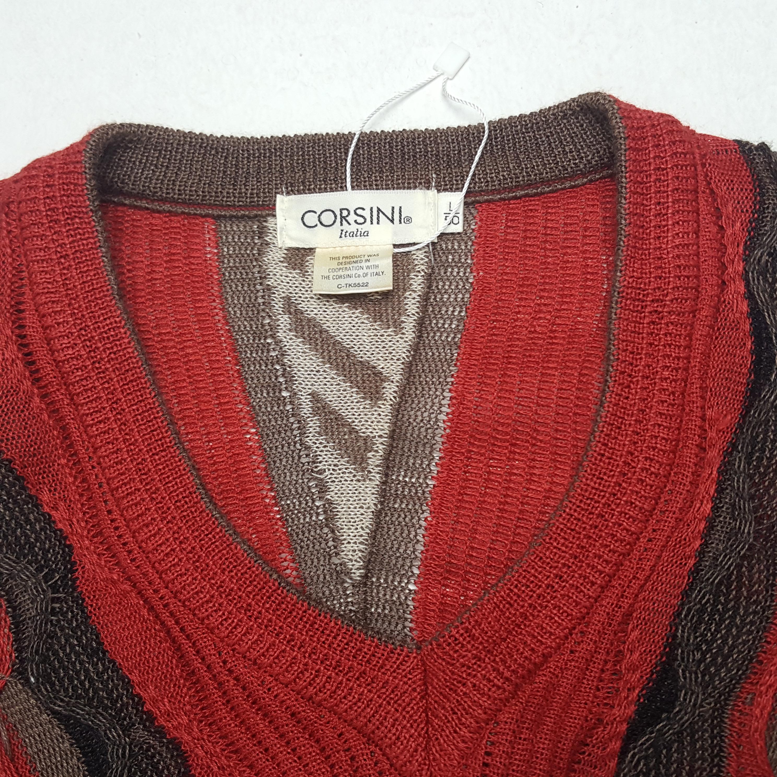 Vintage Corsini Knitwear Winter Sweatshirt - Etsy