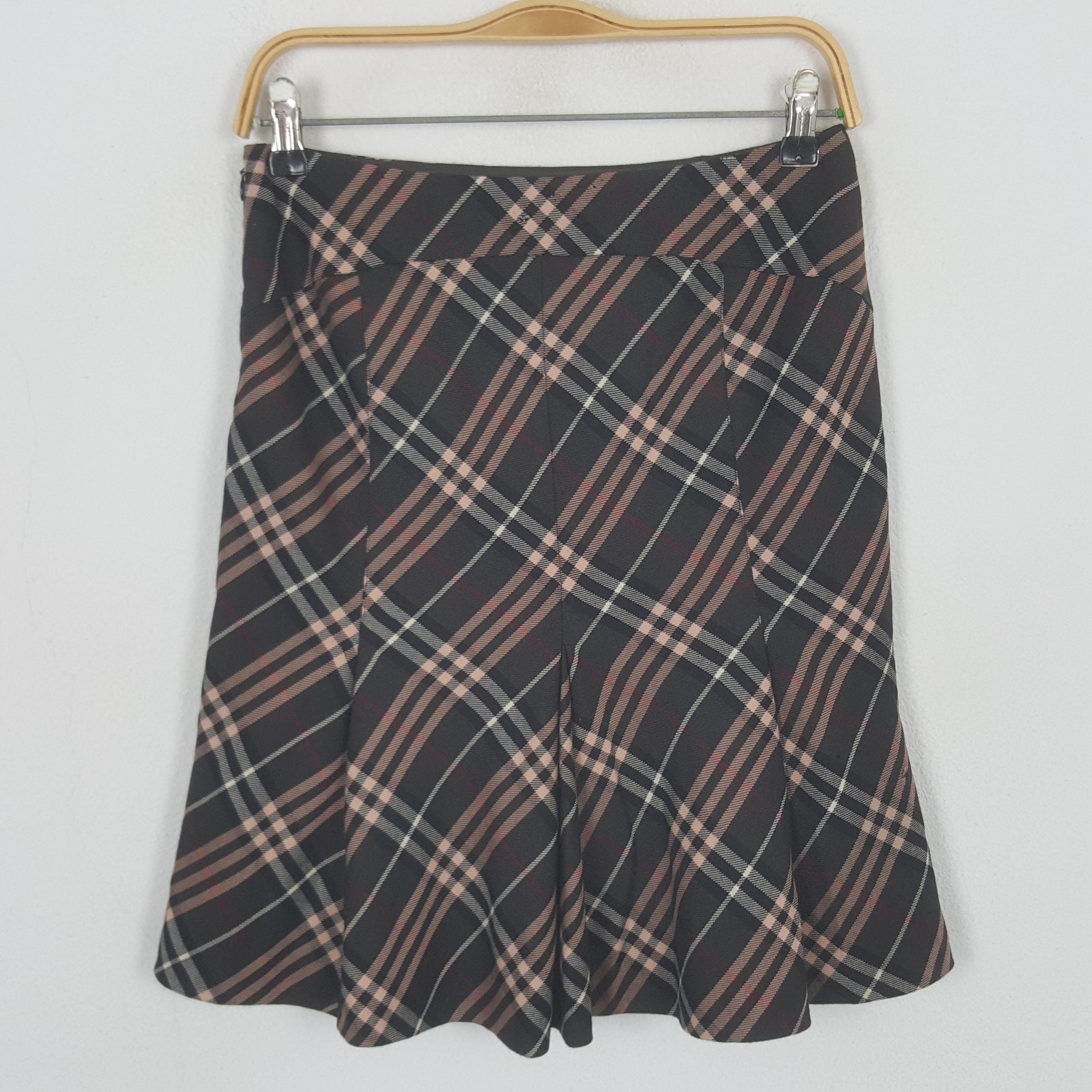 Vintage Burberry London Blue Label Nova Check Skirts - Etsy
