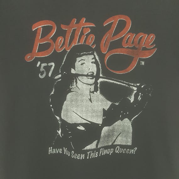 Bettie Page × Hysteric Glamour Tシャツ Hysteric Glamour - “Bettie Page” T-シャツ - メルカリ