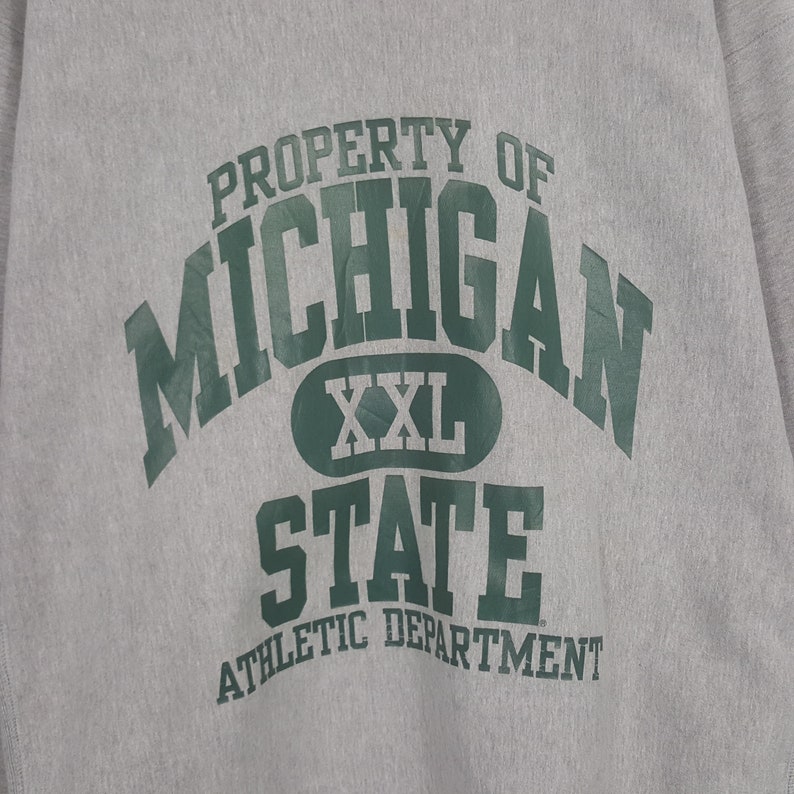 Vintage Michigan XXL State Sweatshirt - Etsy UK