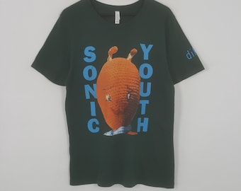 Vintage SONIC YOUTH Flower American Rock Band T-shirt - Etsy