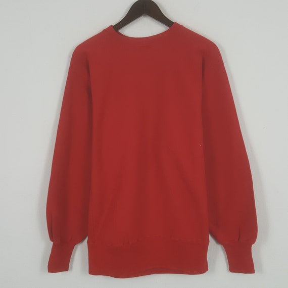 Vintage Champion Small Patchwork Logo Sweatshirt - image 3