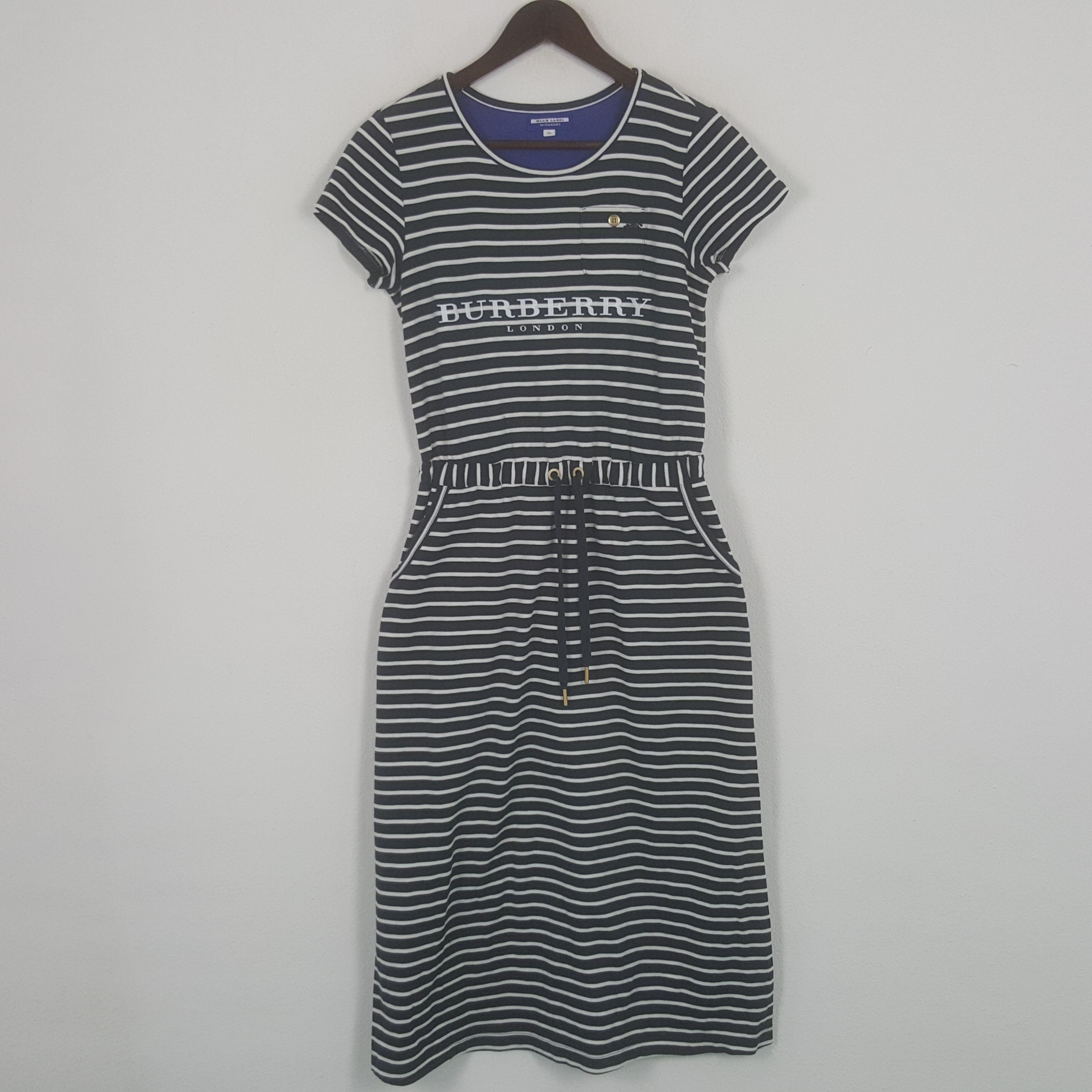 Burberry blue label dress deals