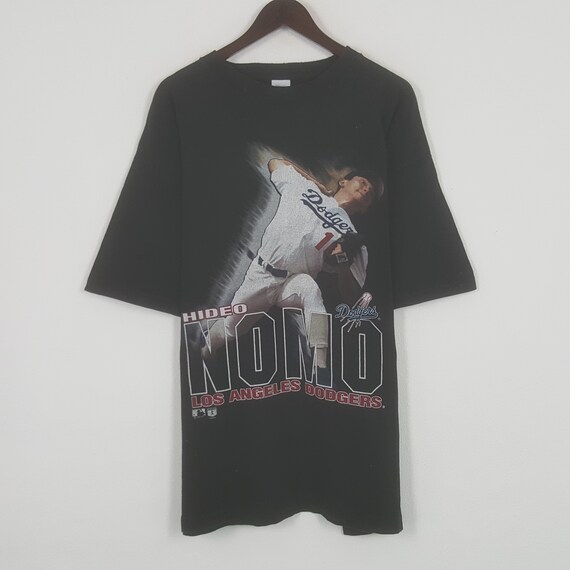 Mens Tshirt Hideo Nomo Vintage Mlb Shirts Vintage Hideo Nomo Los