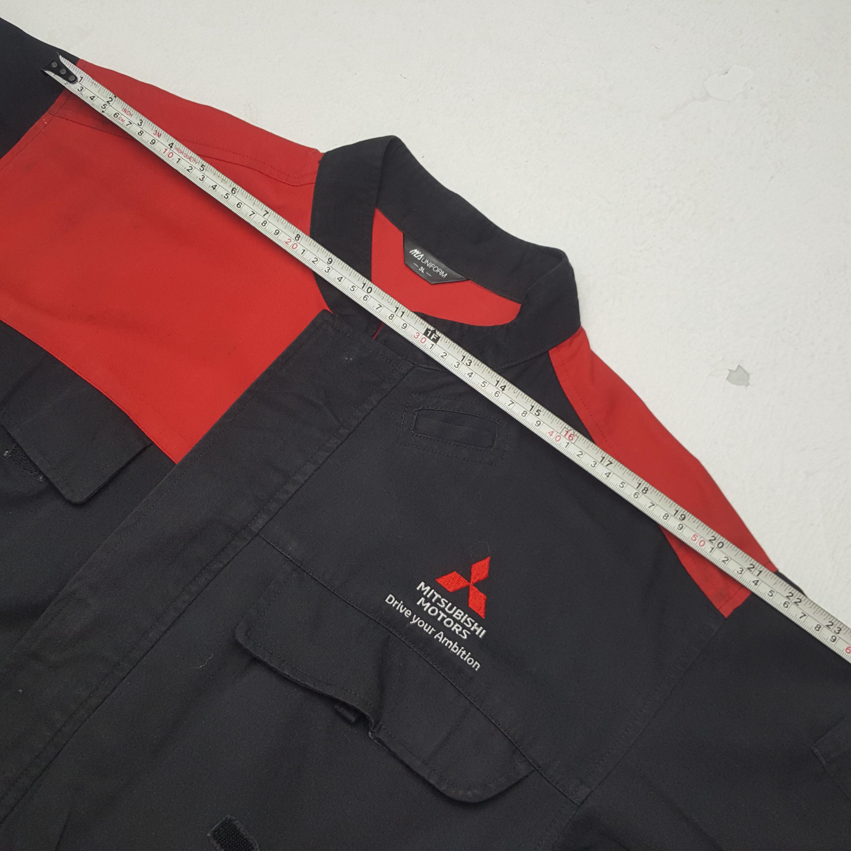 Vintage Mitsubishi Motors Worker Racing Coverall Jumpsuit Jacket