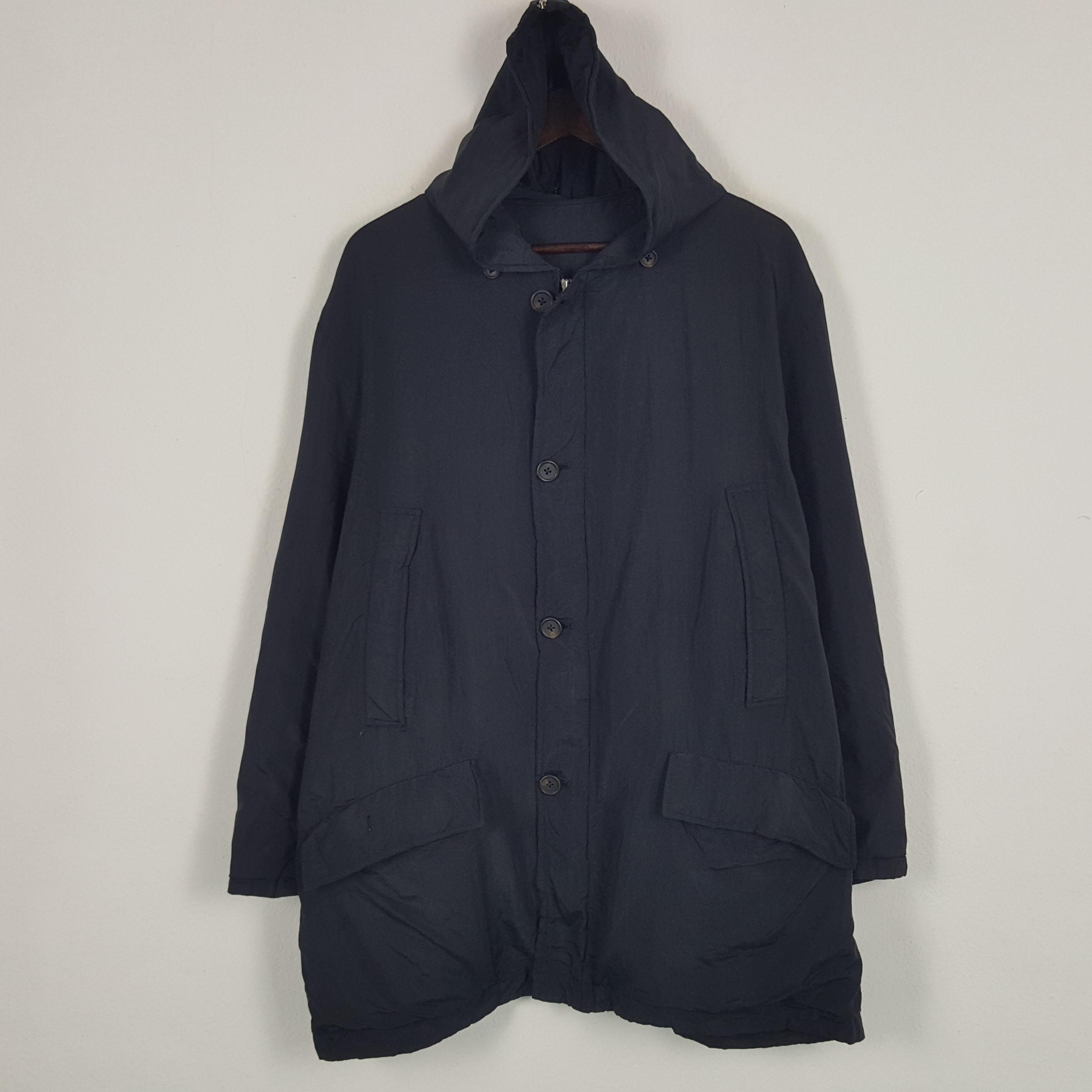 Vintage Y's for Men Japanese Zipper Long Jacket With Hoodie - Etsy