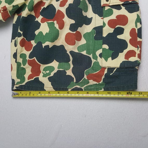 Vintage Satan Arbeit Skull Camo Shorts Pants View 6