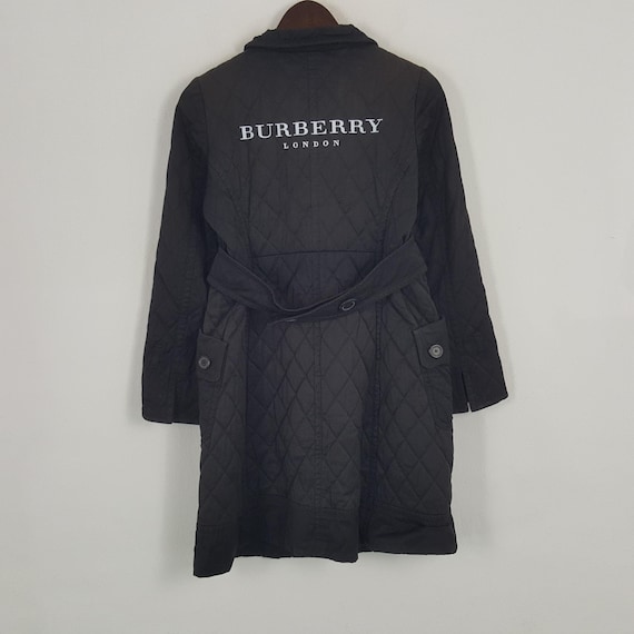 Vintage Burberry London Blue Label Custom Spell Out Logo Women