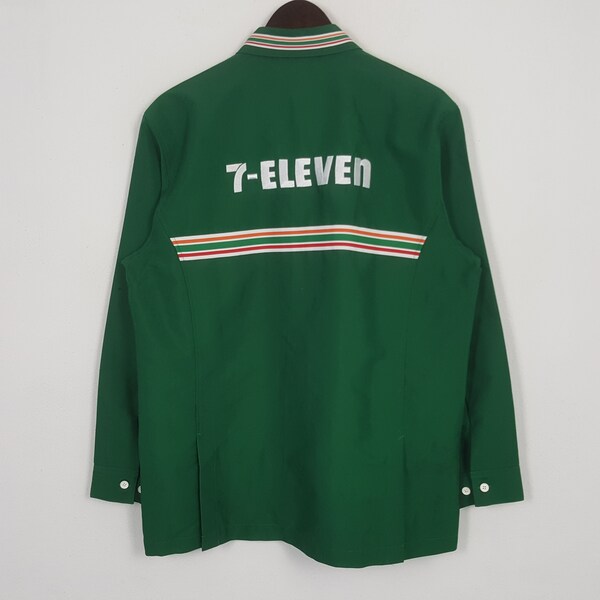 Vintage 7 Eleven Embroidery Worker Jacket