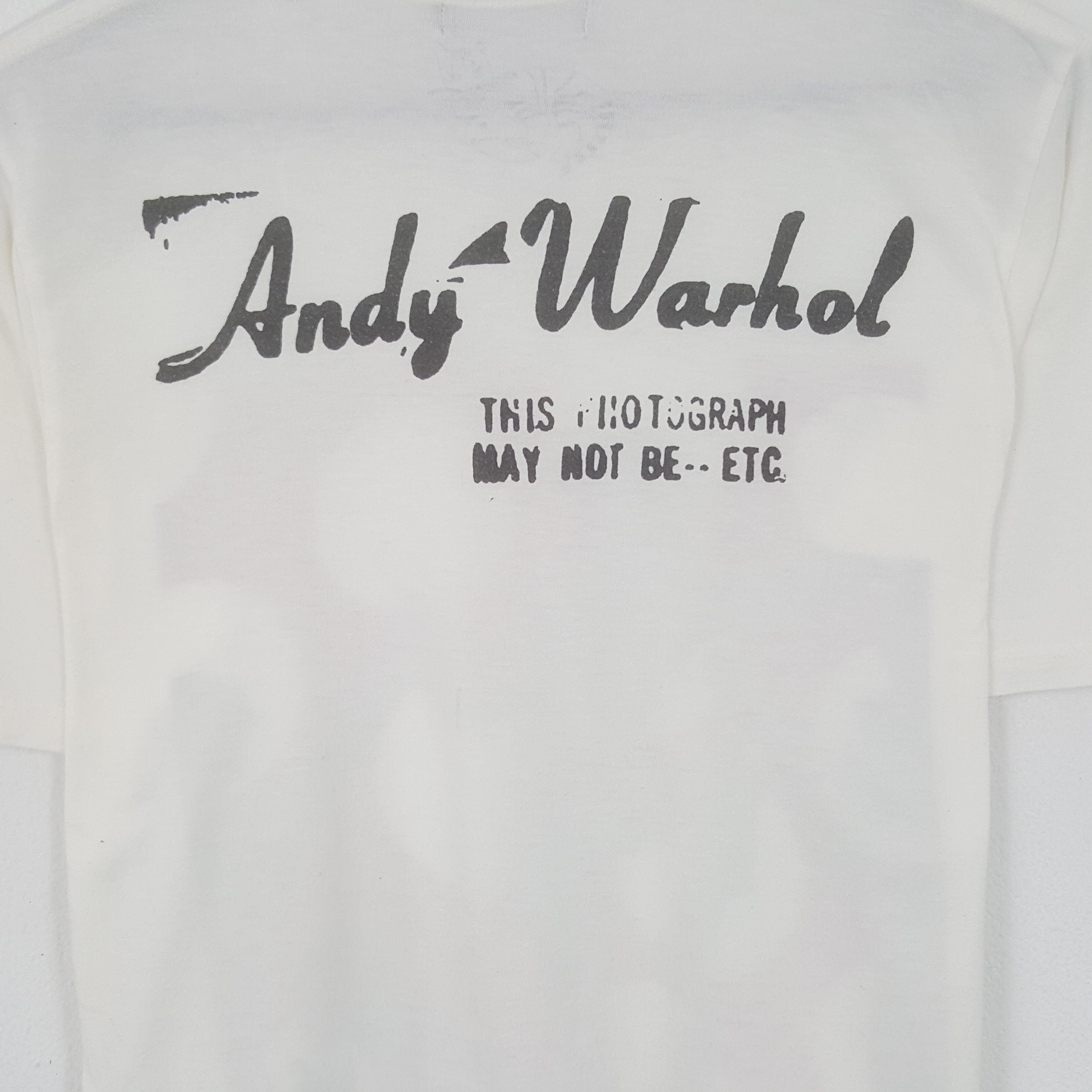 Hysteric Glamour Andy Warhol T-Shirt L Rare Vintage Design