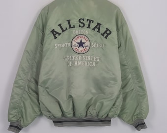Jaket bomber converse original clearance