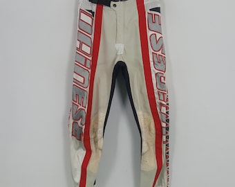 Vintage Dainese Motocross Racing Byxor