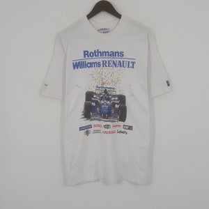 Vintage Rothmans Williams Renault Tshirt - Etsy