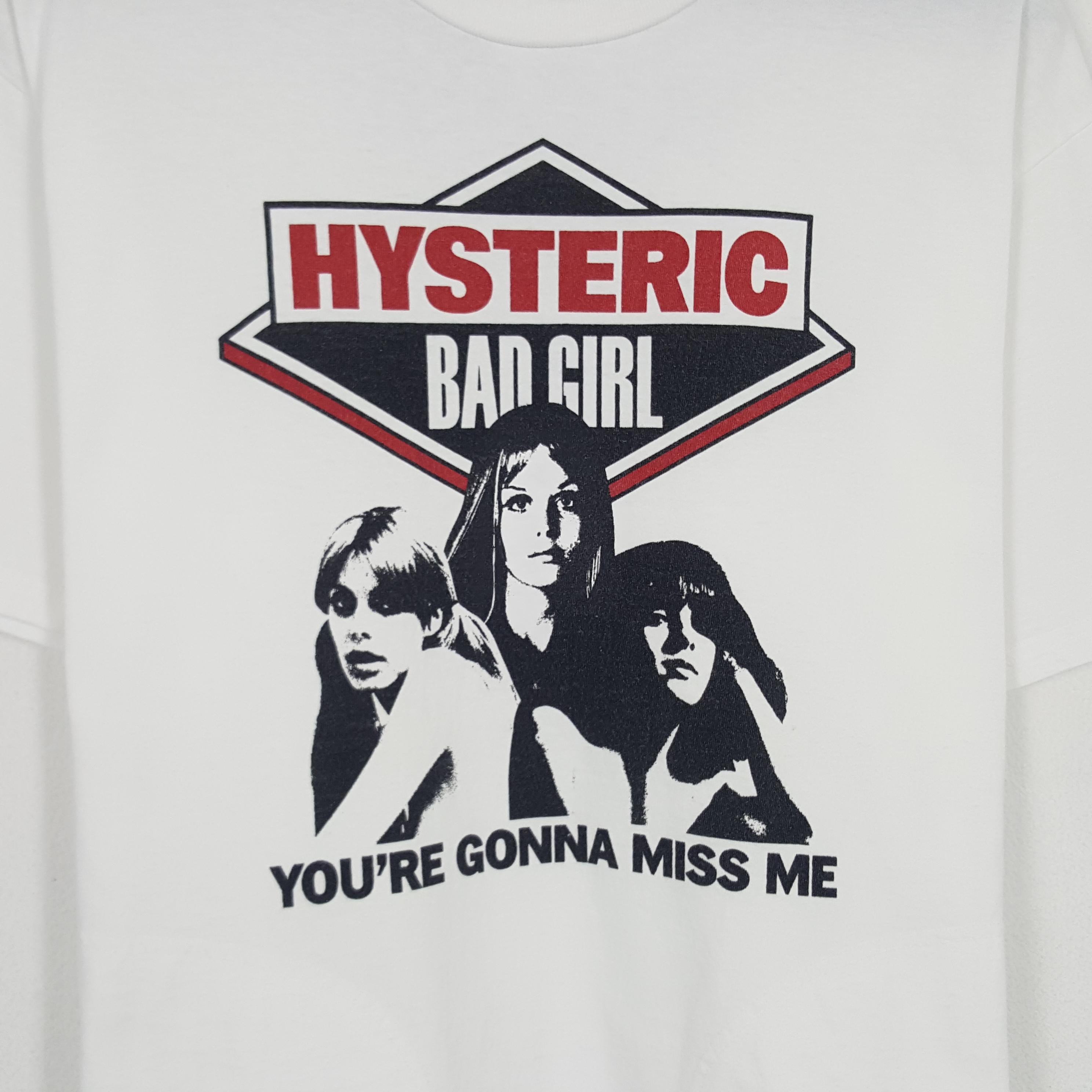 HYSTERIC BAD GIRL Tシャツ レッド HYSTERIC GLAMOUR（ヒステリックグラマー）の「BAD ASS MAMA