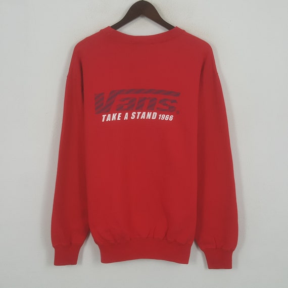 Vintage Vans Take A Stand 1966 Sweatshirt - image 1