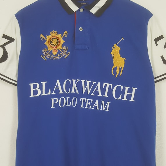 Vintage Polo Ralph Lauren Blackwatch Polo Team Polos - Etsy