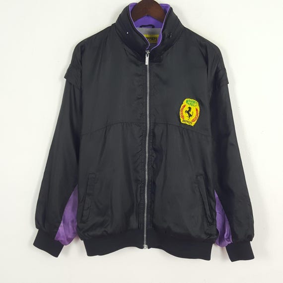 Vintage Ferrari Magneti Marelli Windbreaker Bomber Jacket