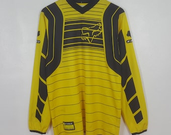 VINTAGE Fox Racing Team Yamaha RS Motocross Jersey XL - Etsy