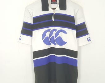 Maillot De Rugby Canterbury De Nouvelle Zélande Vintage