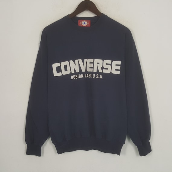 Converse, Vintage Converse Boston Mass U.S.A. Sweatshirt