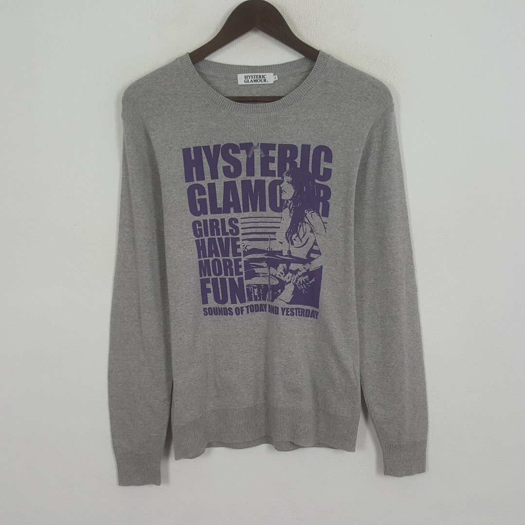 関税込【HYSTERIC GLAMOUR】UNLIMITED FUN Sweatshirt Vintage Hysteric Glamour Sweatshirt - Etsy
