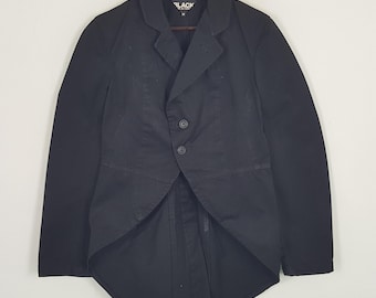 Vintage Black Comme Des Garcons Rare Coat Jacket - Etsy
