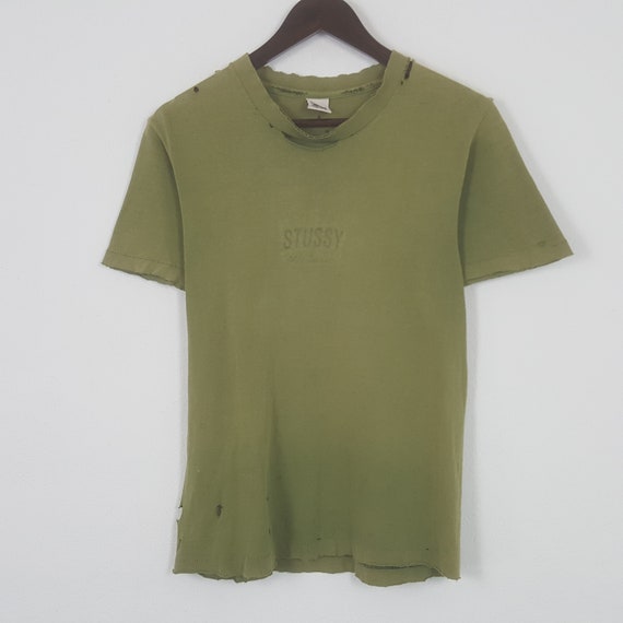 Vintage Stussy Distressed Tshirt - image 3