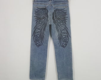 Vintage Back & Forth Art Denim Jeans