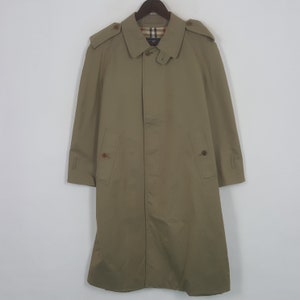 Vintage Burberrys Nova Check Trench Coat Jacket