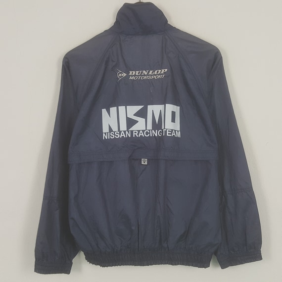 Vintage Dunlop X Nismo Nissan Racing Team Custom Art Windbreaker