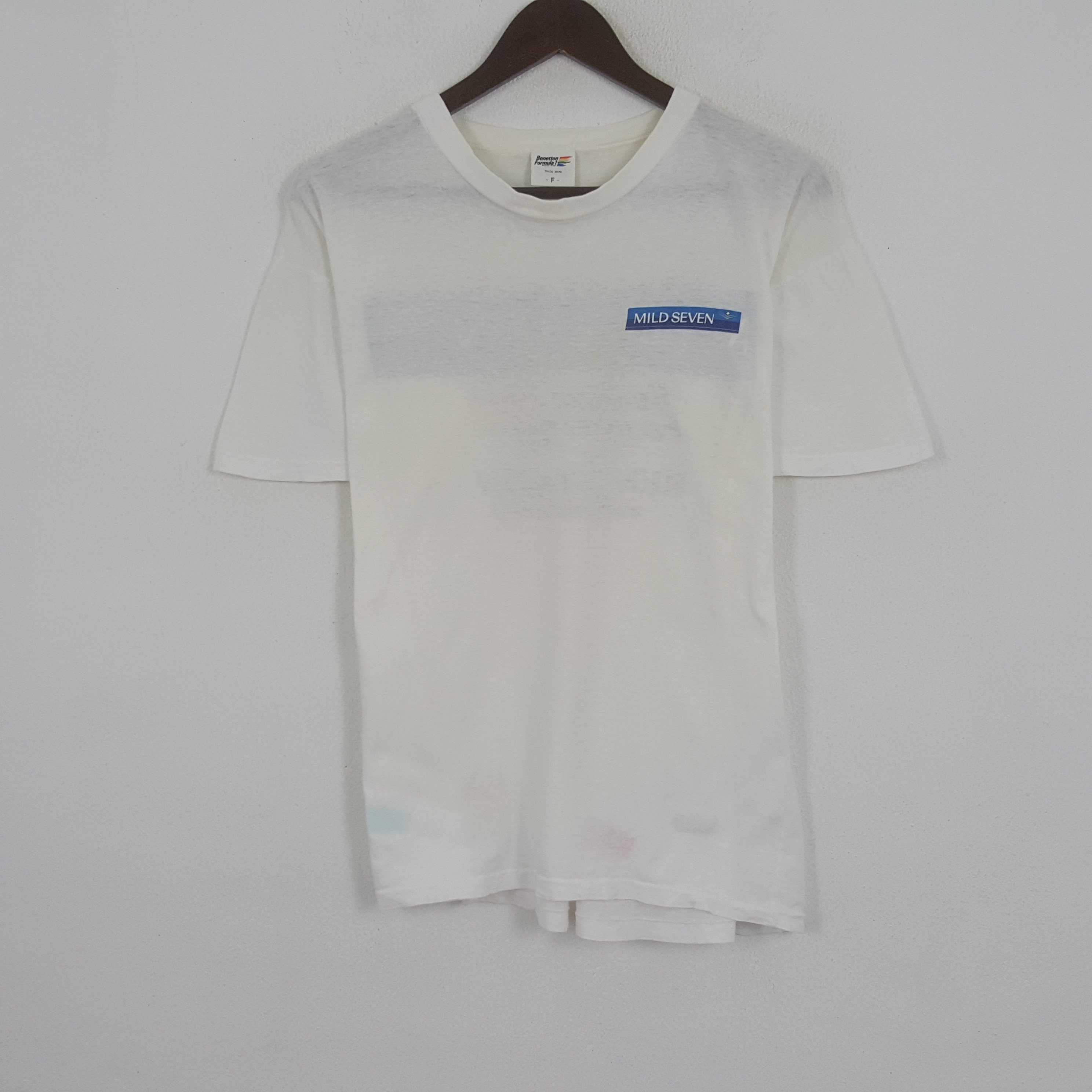 Vintage Mild Seven Benetton Formula1 Tshirt - Etsy
