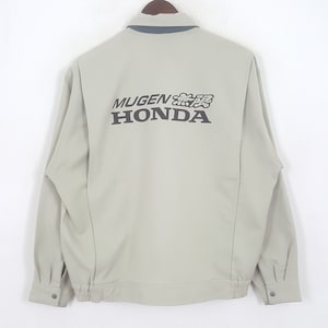 Vintage MUGEN Honda Custom Zipper Uniform Jacket