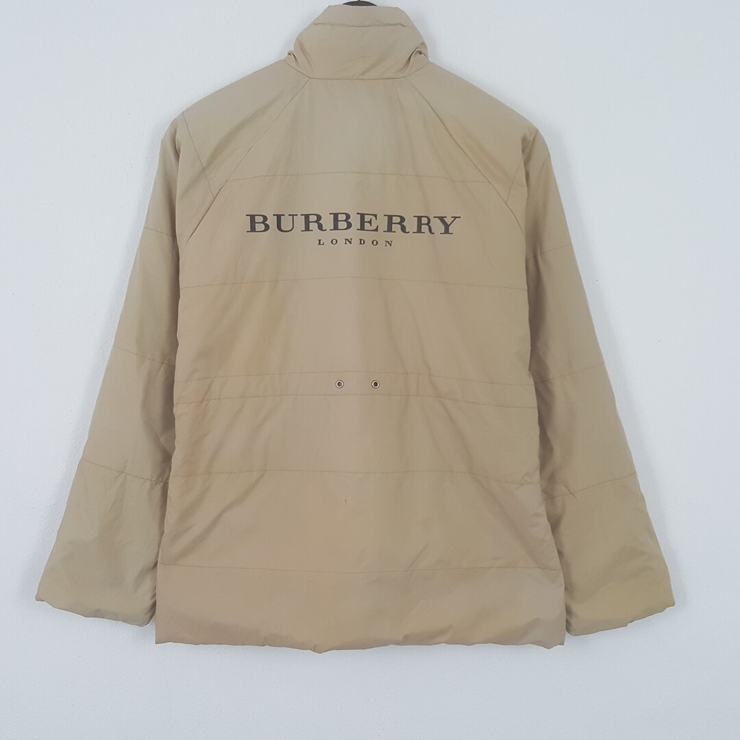 Vintage Burberry London Custom Art Zipper Jacket - Etsy UK