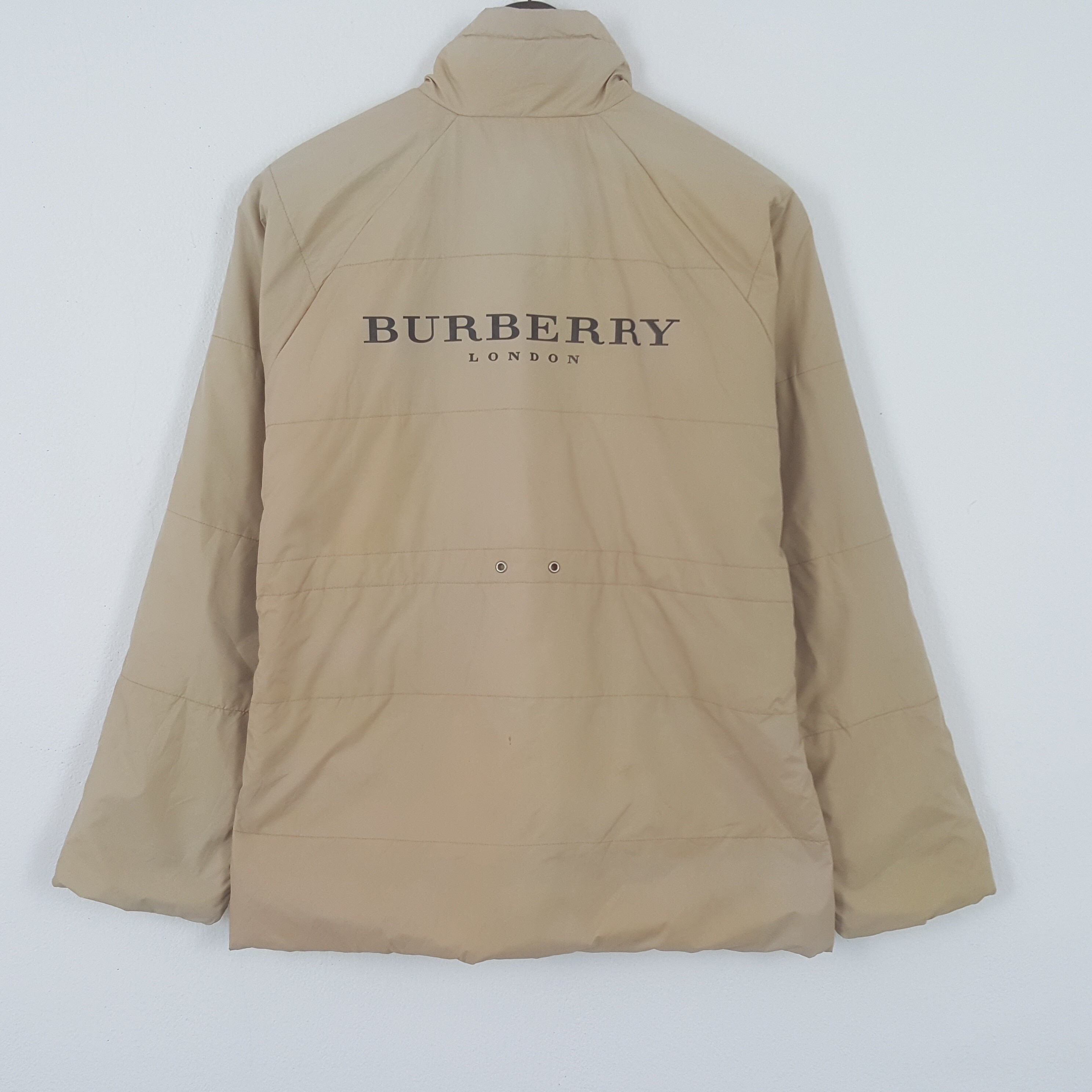 ジャケット・アウター vintage BURBERRY LONDON linen jkt NWT BURBERRY LONDON RAINSTONE LINEN FIELD JACKET MENS LIGHT