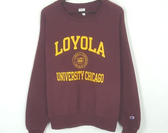 Vintage Loyola University Chicago Champion-tröja