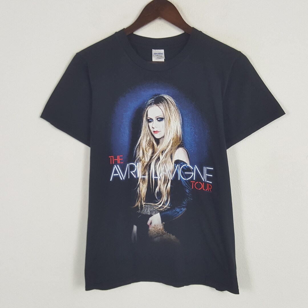AVRIL LAVIGNE 初来日ツアーTシャツ 未使用 Vintage the Avril Lavigne Tour Tshirt - Etsy Israel