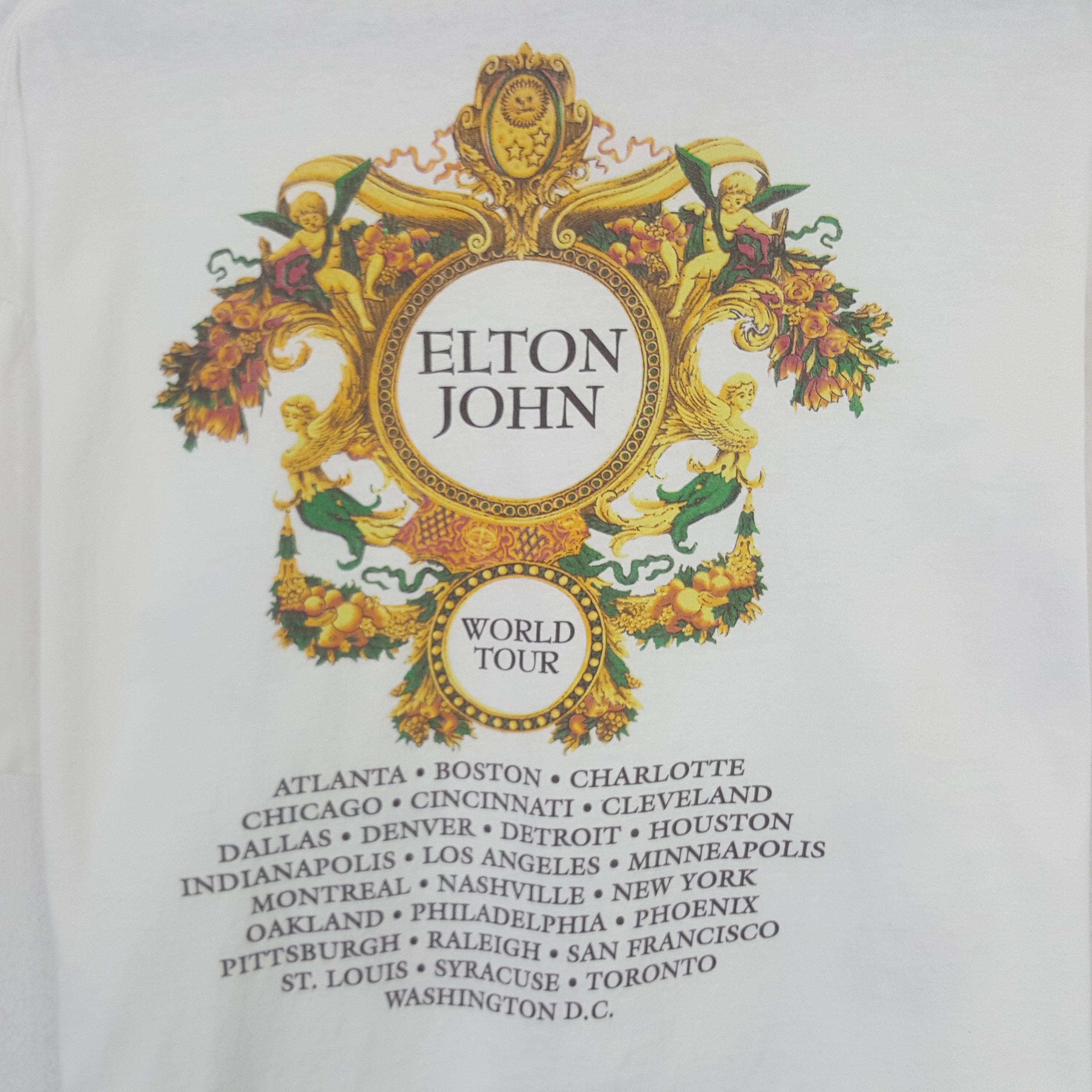Vintage Elton John Gianni Versace Tshirt - Etsy