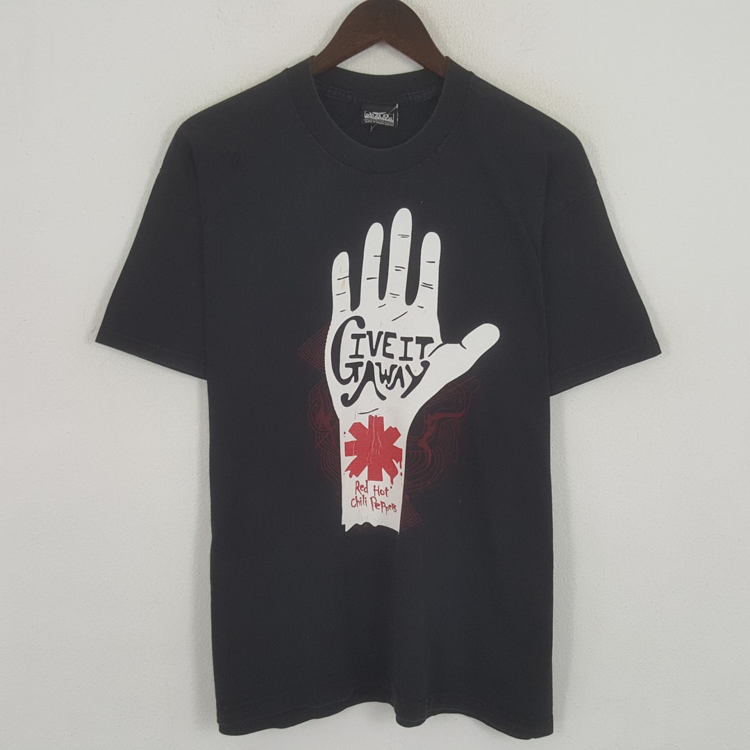 Vintage Give It Away Red Hot Chili Peppers Tshirt - Etsy