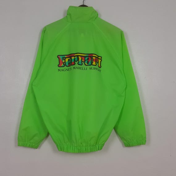 Vintage Ferrari Magneti Marelli Racing Windbreaker Jacket