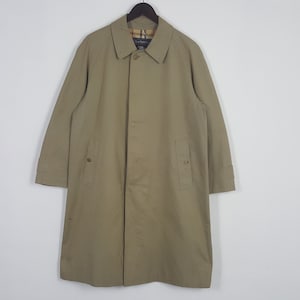Vintage Burberry London Nova Check Trench Coat Jacket