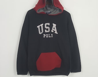 Vintage Polo Sport Ralph Lauren USA Polo Sweatshirt Hoodies