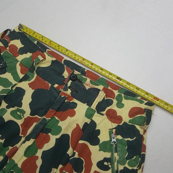 Vintage Satan Arbeit Skull Camo Shorts Pants View 3