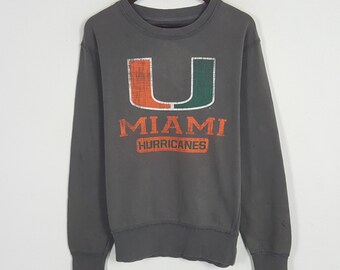 Vintage 80s Nike University of Miami Hurricanes/ Miami Hurricanes