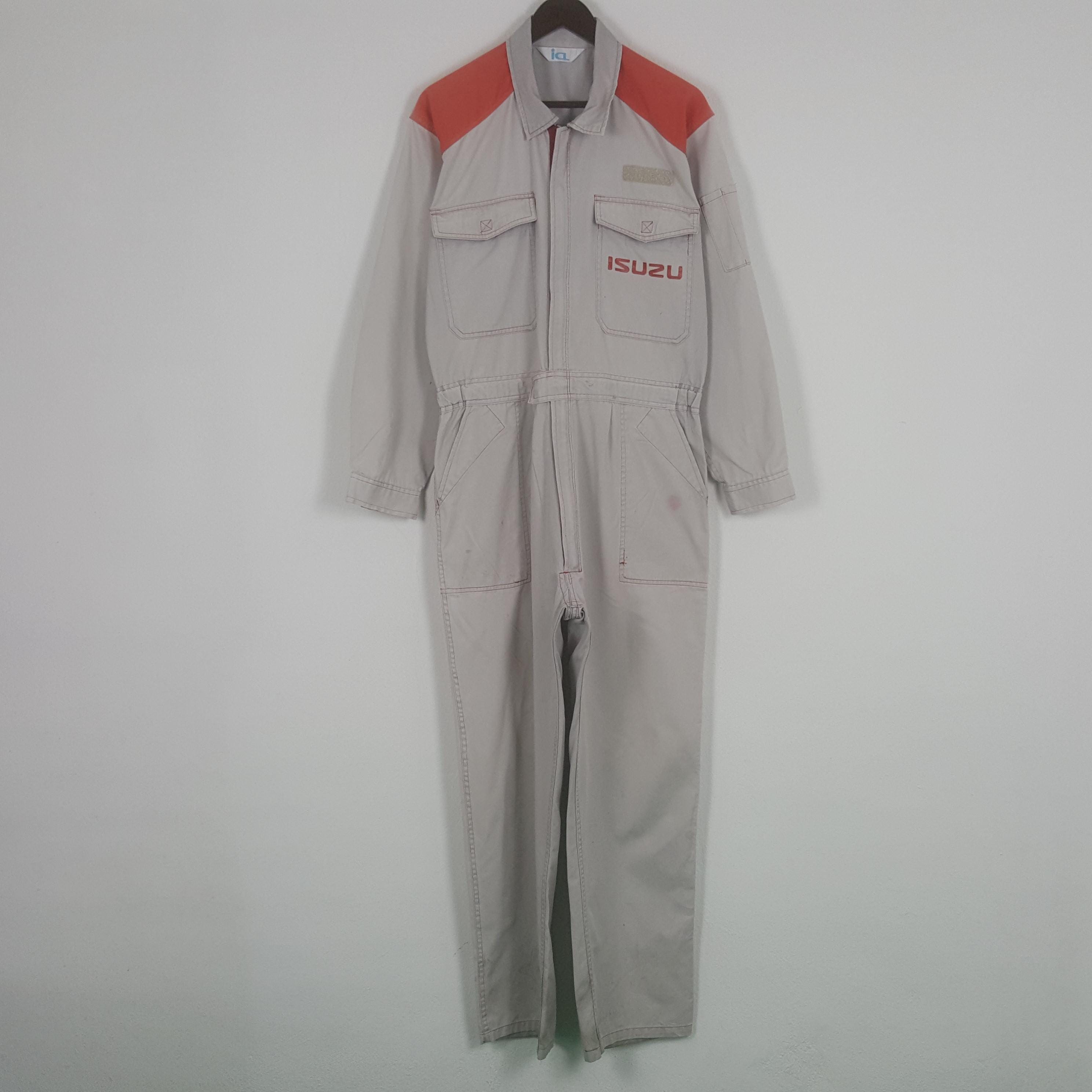 Vintage Isuzu Worker Uniform Coverall Jumpsuit Jacket - Etsy