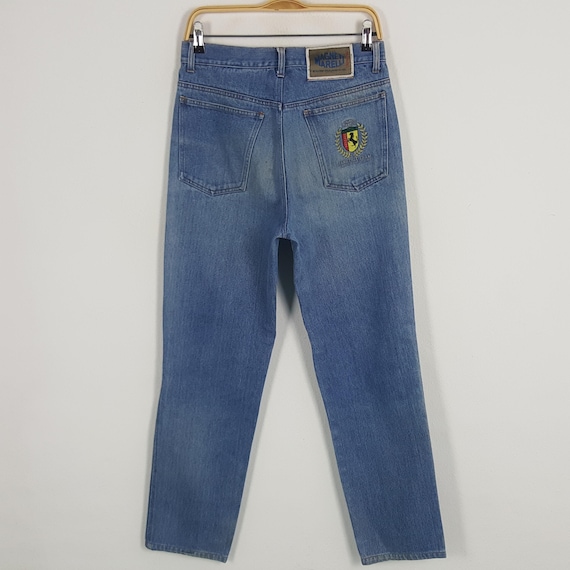 Vintage Ferrari Magneti Marelli Racing Denim Jeans